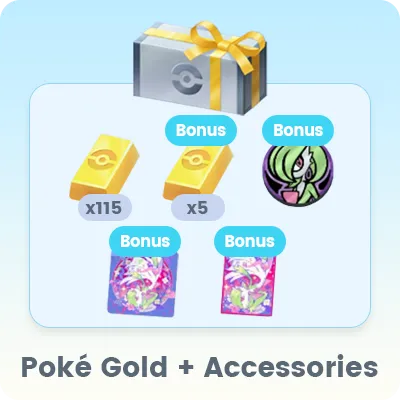 Poké Gold  + Accessories