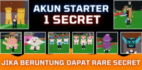 [Steal A Brainrot] Akun Starter 1 Brainrot Secret