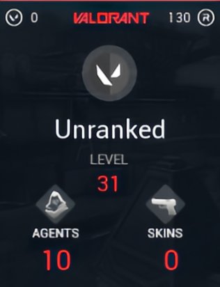 TURKEY-EU/Lvl-31 Account/Unranked/EPISODE 7，ACT 2/10*Agents/130*Points/3542*credits/VOL-18Z